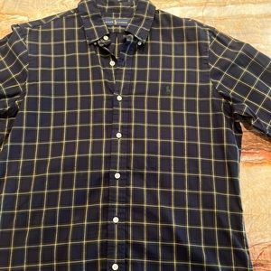 Ralph Lauren Polo - Long-sleeve retro pattern button up shirt
